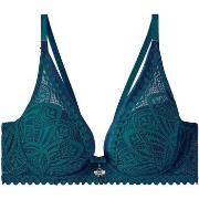 Rembourrés Pomm'poire Soutien-gorge ampliforme coque moulée turquoise ...