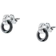 Boucles oreilles Cleor Boucles d'oreilles en argent 925/1000 et zircon