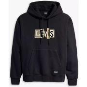 Sweat-shirt Levis A1008 0011 - SKATE HOODED-BLACK