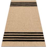 Tapis Rugsx Tapis SPARK 0689 beige / noir - 200x290 cm