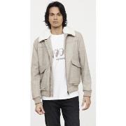 Veste Lee Cooper Manteau FREID Argile Beige