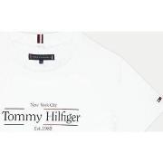 T-shirt enfant Tommy Hilfiger KB0KB09158 ICON-YBR WHITE