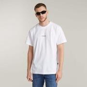 T-shirt G-Star Raw D25677-C336 CENTER CHEST-110 WHITE