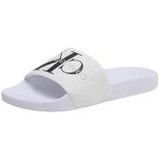 Sandales Calvin Klein Jeans Mules Homme Ref 59071 YBR blanc