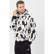 Sweat-shirt EAX Sweat-shirt zippé en coton