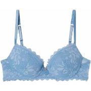 Rembourrés Pomm'poire Soutien-gorge coque moulée push-up bleu Siwa