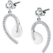 Boucles oreilles Cleor Boucles d'oreilles en argent 925/1000 et zircon