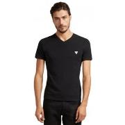 Debardeur Guess Tee shirt Col V homme noir M2YI32J1311