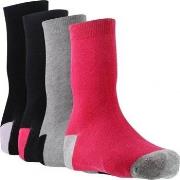 Chaussettes enfant Twinday 4 paires de Chaussettes Fille BICOLORES Noi