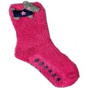 Chaussettes enfant Twinday Chaussettes Fille Microfibre ABSTETE Rose