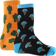 Chaussettes Crazysocks Chaussettes Homme Bio CACTUS