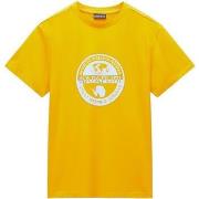 T-shirt Napapijri S-bollo ss 2 orange marigold