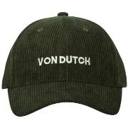 Casquette Von Dutch CASQUETTE BASEBALL VELOURS COTELE BRODERIE