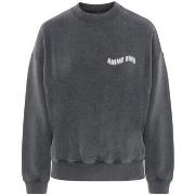 Sweat-shirt Anine Bing Sweatshirt modèle Jaci lavé noir