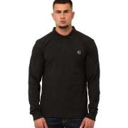 T-shirt Marshall Artist Siren Long Sleeve Polo Shirt Black