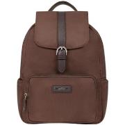 Sac a dos Hexagona Sac a dos Ref 63704 Marron 30*23*14 cm