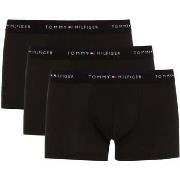 Boxers Tommy Hilfiger 3 Pack Essential Logo Waistband Trunks Black