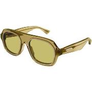 Lunettes de soleil Bottega Veneta BV1217S Lunettes de soleil, Jaune, 5...