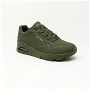 Baskets Skechers BASKET UNO-STAND OLIVE