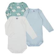 Pyjamas / Chemises de nuit Petit Bateau BODY US ML MOUTON PACK X3