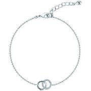 Bracelets Agatha Ruiz de la Prada Bracelet argent entrelacé oxydes Col...