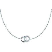 Collier Agatha Ruiz de la Prada Collier argent anneaux entrelacés Rond...