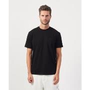 T-shirt EAX T-shirt noir en jersey coupe classique