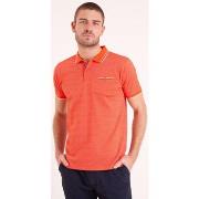 T-shirt Camberabero POLO MC COTON MAILLE FANTAISIE