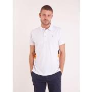 T-shirt Camberabero Polo manches courtes blanc