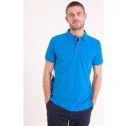 T-shirt Camberabero Polo manches courtes bleu