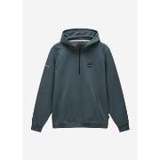 Sweat-shirt Napapijri Badge half-zip hoodie - green urban