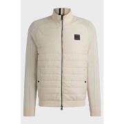 Manteau BOSS Doudoune bi-matière beige