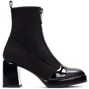 Bottines Hispanitas BOTÍN DE PIEL NEGRO DE TACÓN TOKIO HI243658