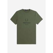 T-shirt Fred Perry graphic t-shirt - laurel wreath green