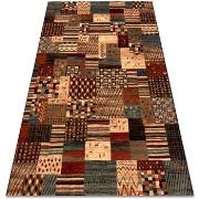 Tapis Rugsx Tapis en laine KASHQAI 4353 990 Patchwork 200x300 cm