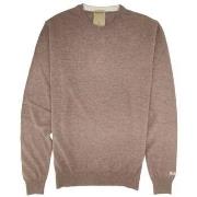 Pull Woolrich Pull Lambswool Crewneck Homme Mocha Meringue