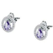 Boucles oreilles Cleor Boucles d'oreilles en argent 925/1000 et zircon