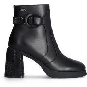 Bottines Liu Jo Bottines noires en cuir