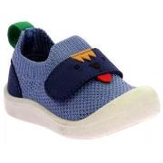 Chaussons bébé Kickers CHAUSSON SOUPLE KICKRATCH BLEU FONCE