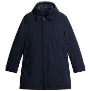 Veste Woolrich Veste Stretch 2 In 1 Homme Melton Blue