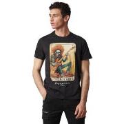 Debardeur Deeluxe T-shirt homme Card Noir - CARD