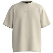 T-shirt BOSS T-SHIRT TEE 10 EN COTON BEIGE