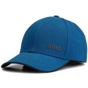 Casquette BOSS CASQUETTE EN SEGRÉ DE COTON BLEUE CAP-BOLD AVEC LOGO IM