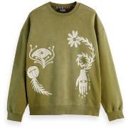 Sweat-shirt Scotch &amp; Soda - GARMENT DYED ARTWORK SWEATSHIRT