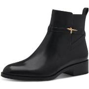 Bottines Tamaris Boots Plate Noir