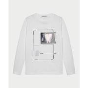 T-shirt enfant Calvin Klein Jeans T-shirt col rond en coton pour enfan...