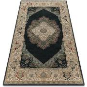 Tapis Rugsx Tapis en laine POLONIA Palazzo rosette bleu 300x400 cm