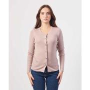 Gilet Yes Zee Cardigan femme avec boutons dorés