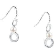 Boucles oreilles Cleor Boucles d'oreilles en argent 925/1000 et zircon