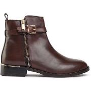 Bottines Sole Gada Zip Buckle Des Bottes